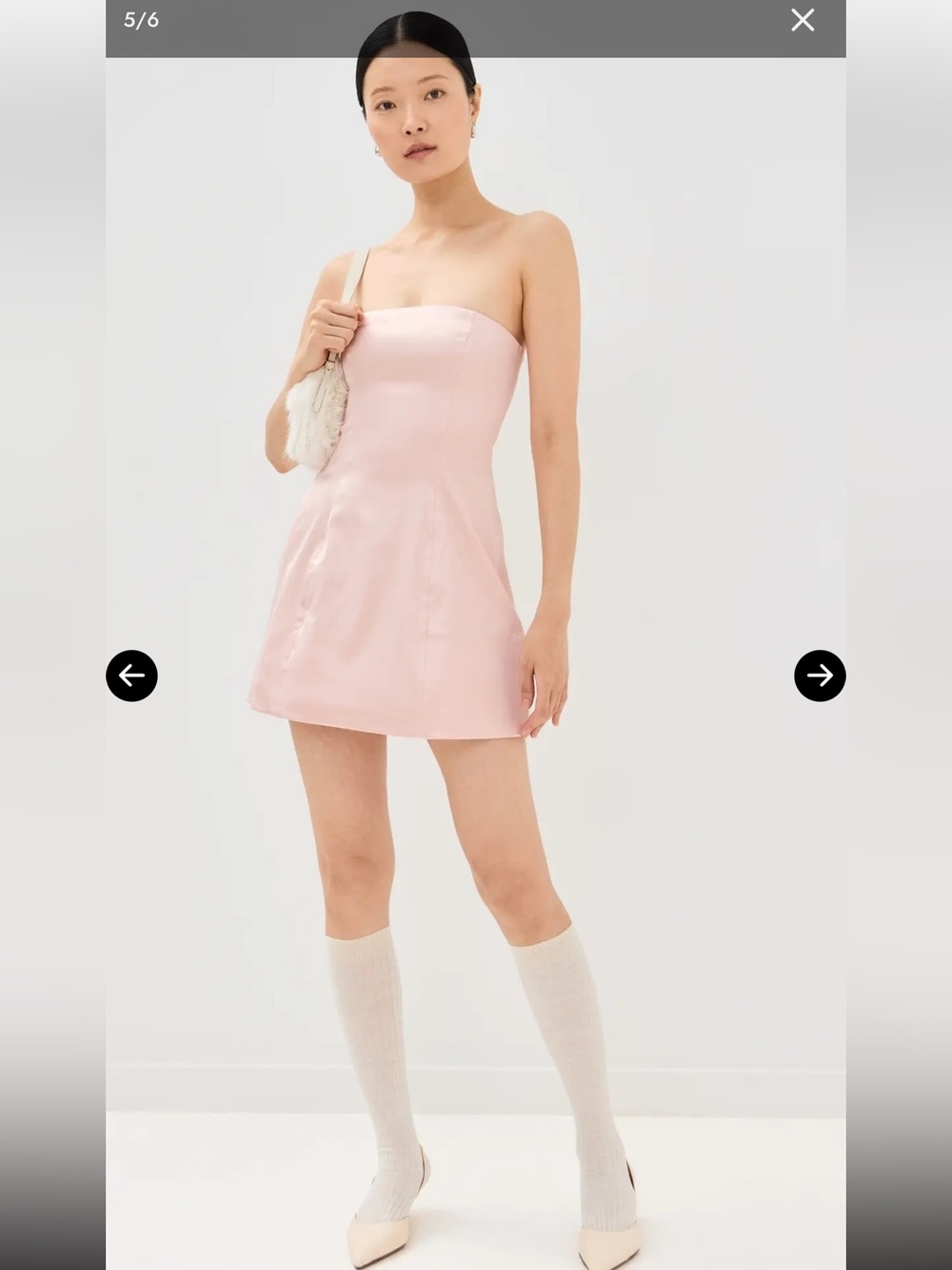 STAUD Silvia Mini Dress NWT